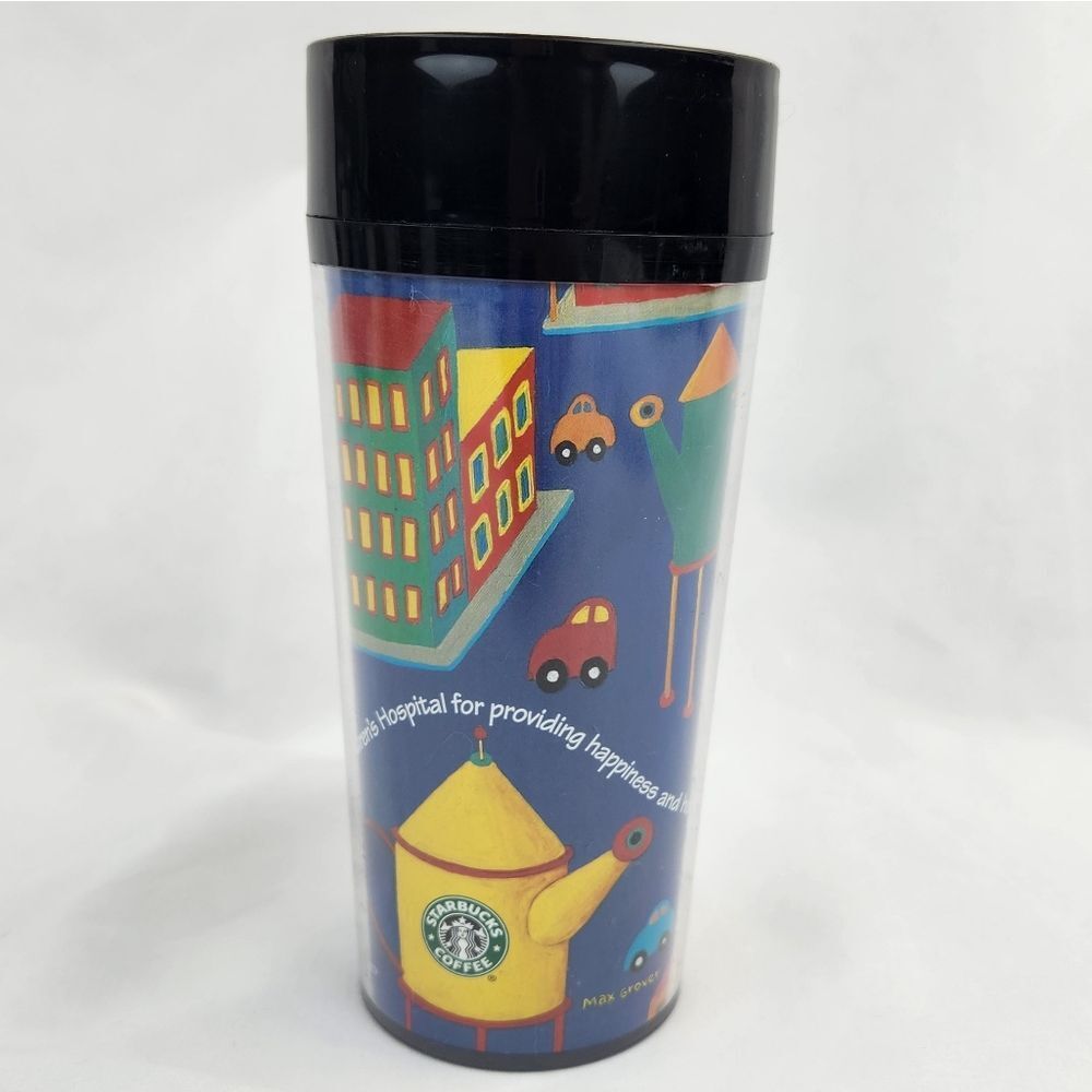 ☕️Vintage Starbucks Doernbecher's Children's Hospital Acrylic 16oz Travel Tumble